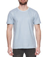 Elevenparis Men's Crackle Cotton T-Shirt Blue Size X-Large