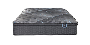 Euro Top Plush Twin Mattress with Cooling Gel Foam – White
