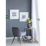 Grace Purple Agate Shadow Boxes Wall Art Set of 2 - Multicolor