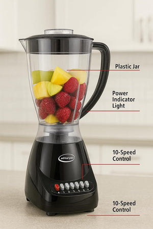 10 Speed Countertop Blender, Juicer & Smoothie Maker
