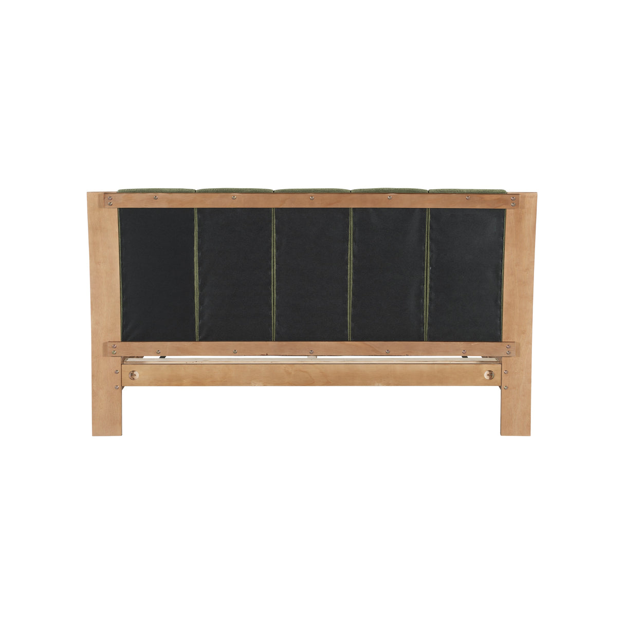 Premium Pine Wood Queen Bed Frame with Headboard