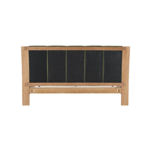 Premium Pine Wood Queen Bed Frame with Headboard