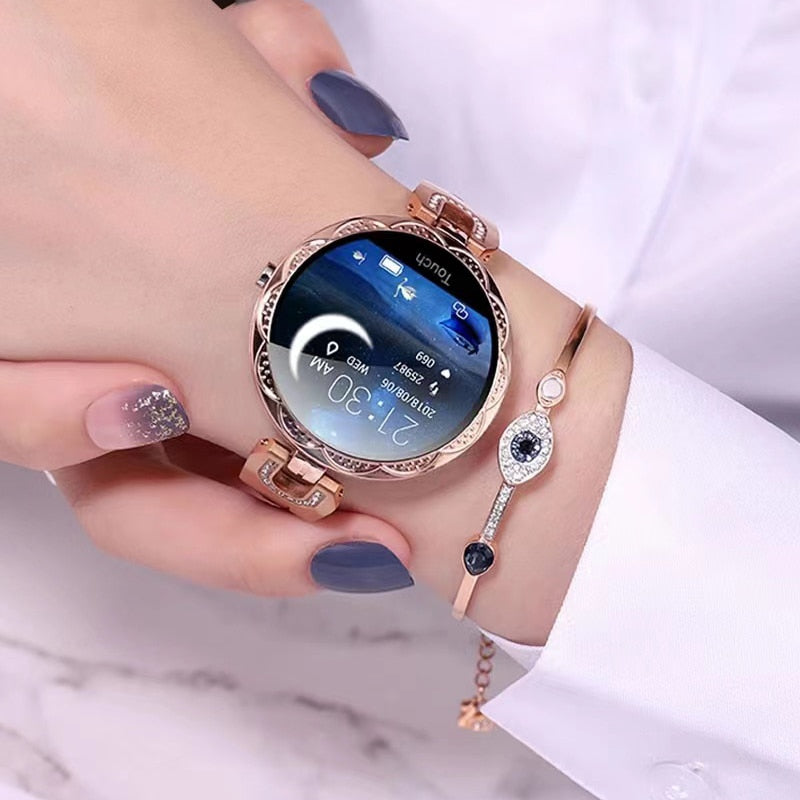 Women’s Smartwatch Fitness Tracker Waterproof Heart Rate Sleep Activity Watch