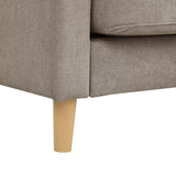 The Oliver Compact Elegance Upholstered Sofa