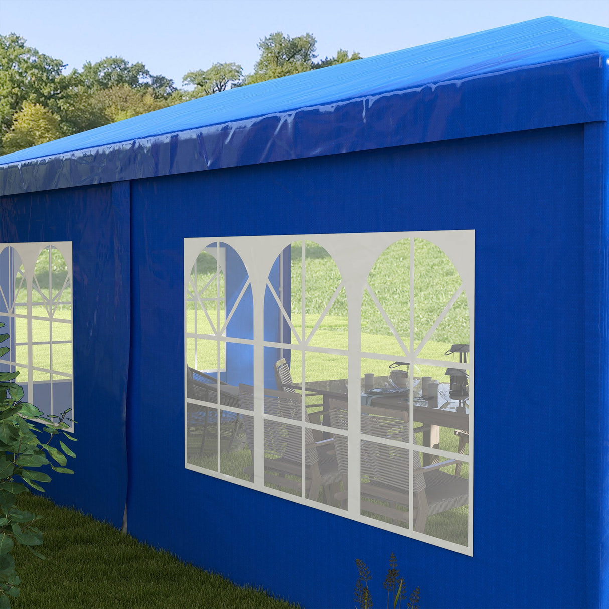 Outsunny 9.6' x 19' Large Party Tent