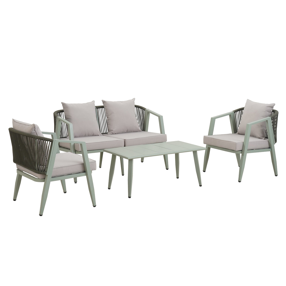 U_STYLE Durable and Comfortable Outdoor Seating Set