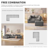 The Caitlyn Plush Modular Terrycloth Sectional