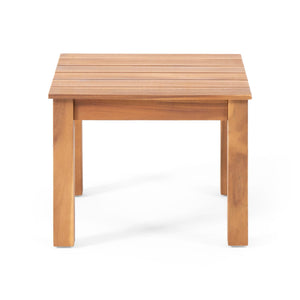 Halcyon - Outdoor Side Table With Slat Design