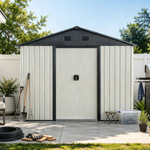 8ft x 4ft Outdoor Metal Storage Shed