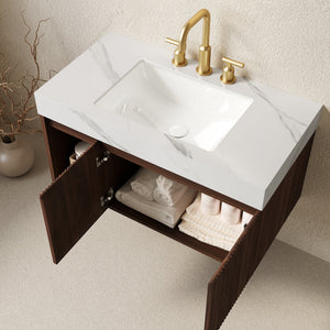 EIDEN 36" Bathroom Vanity & Sink