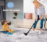 NAAR MARFI Collection Abstract Non-Shedding and Stain Resistant Area Rug