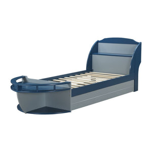 Neptune II - Twin Trundle - Gray