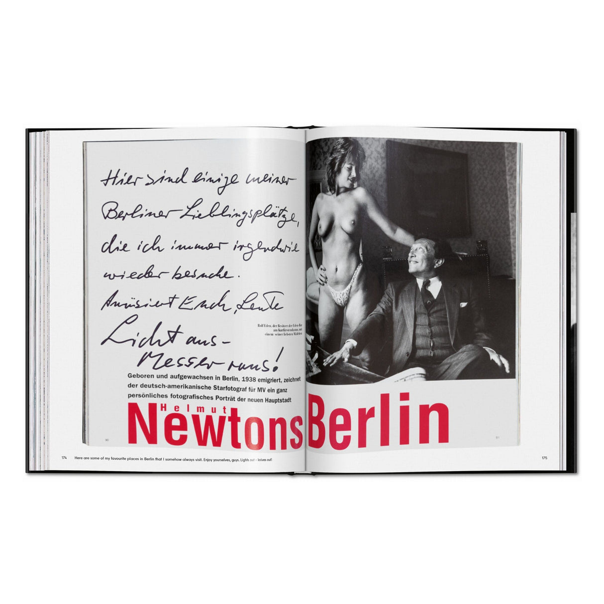 Helmut Newton. Berlin, Berlin (German, French, English)