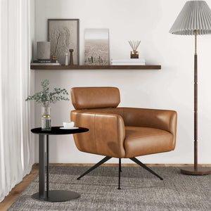 Camila Genuine Leather Lounge Chair