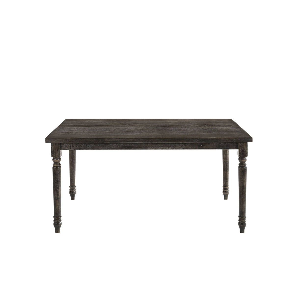 Claudia II - Weathered 7 Pieces Dining Room Set - Gray