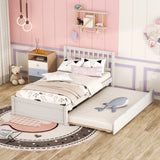 The Modern Twin Bed with Roll-Out Trundle – Refined Simplicity with Practical Comfort