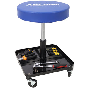 250 LBS Rolling Pneumatic Creeper Garage Stool