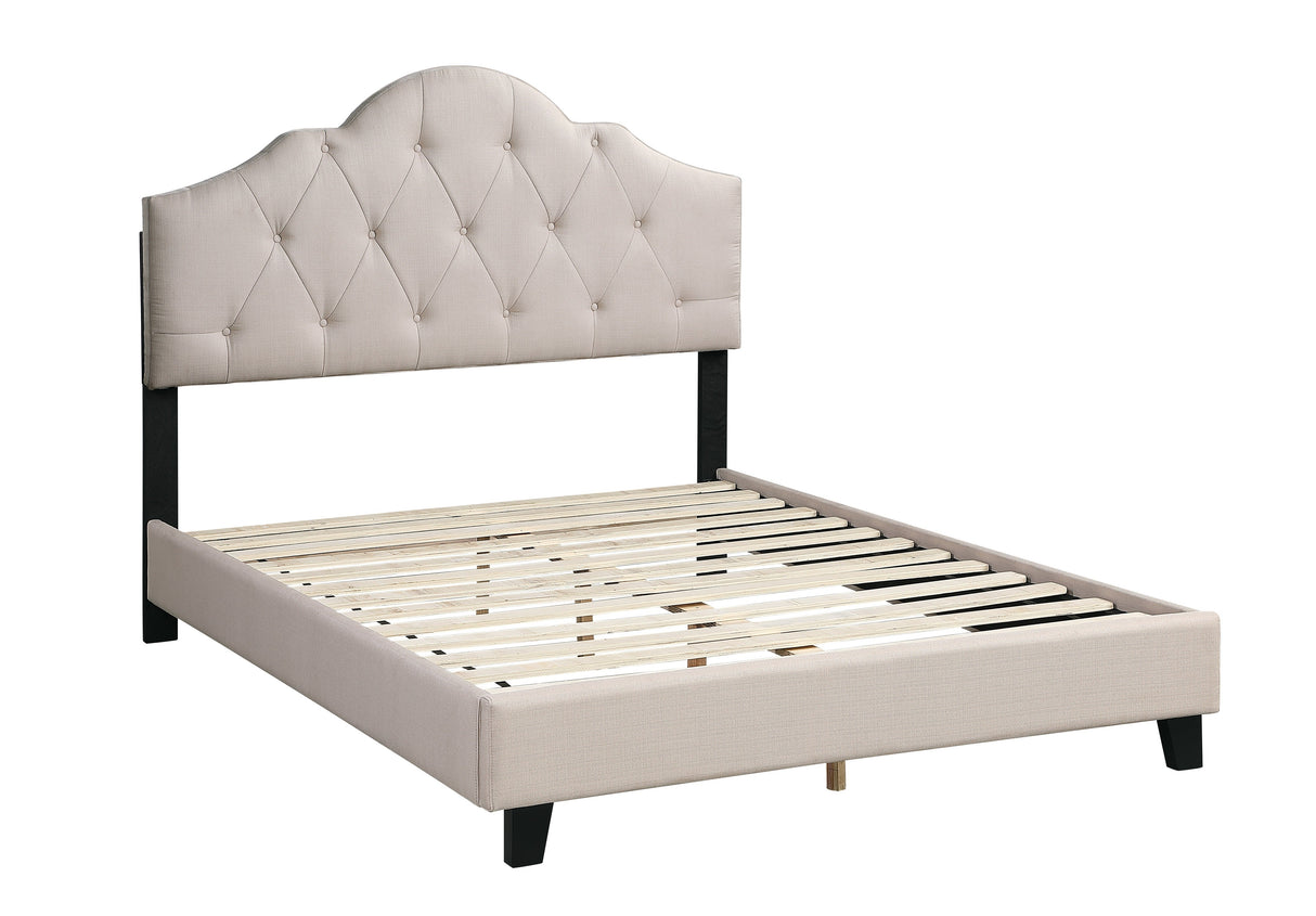 Tufted Upholstered Bed