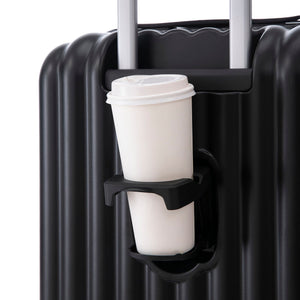 20" / 24" / 28" 3 Pieces / Set Spinner Wheel Luggage, Carry On Suitcase, With Cup Holder & USB Port & Phone Holder