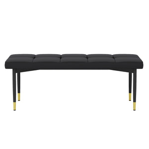 Multifunctional Black Shoe Bench