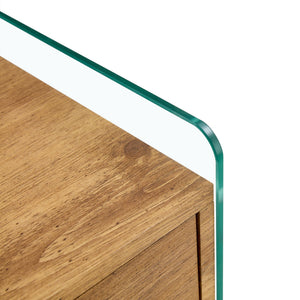 Double-Drawer Bedside Table