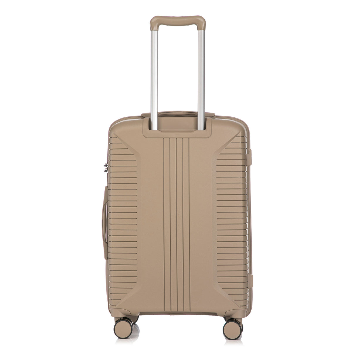 20'/24'/28' 3-Piece PP Spinner Wheel Luggage Set (Champagne)