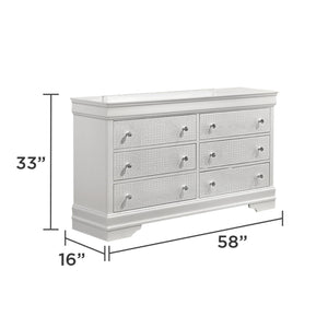 Blaze - 6 Drawer Dresser