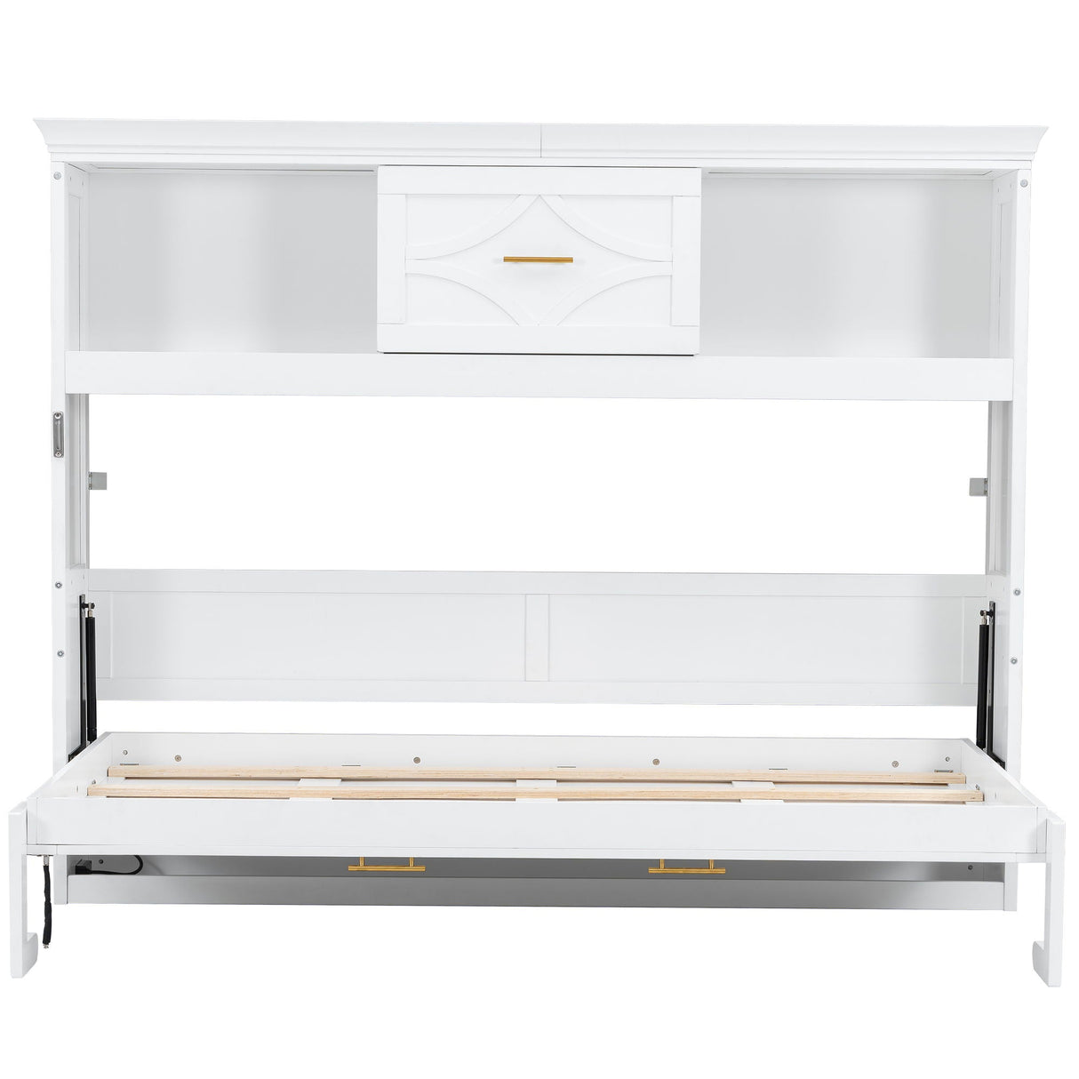 Murphy Bed With Charging Station And Drawer