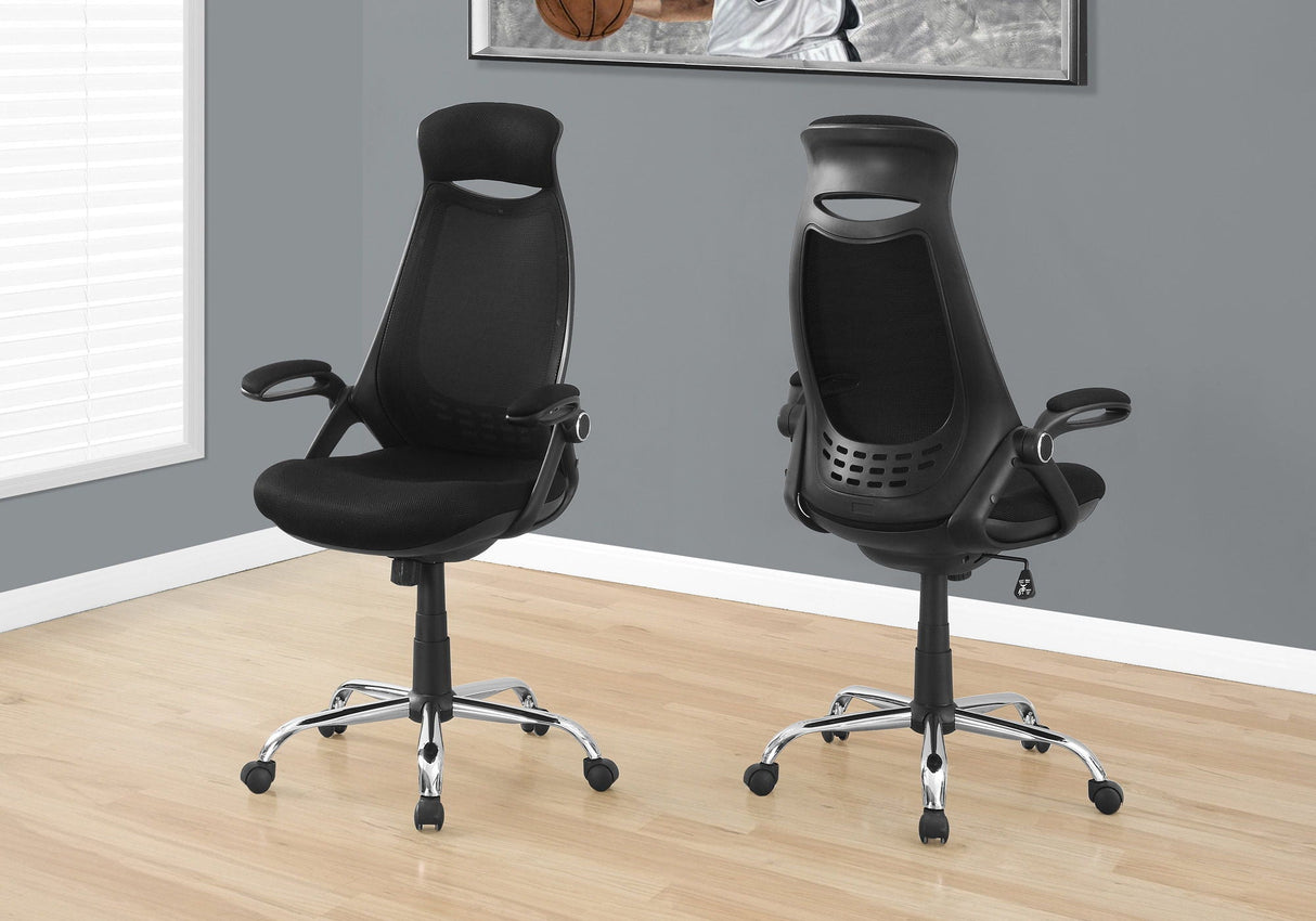 Office Chair, Adjustable Height, Swivel, Ergonomic, Armrests