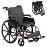 Heavy-Duty Manual Wheelchair for Adults with Double X Force Support