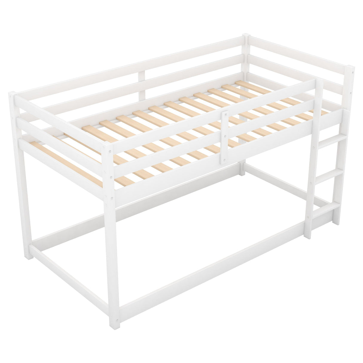 Floor Bunk Bed With Ladder