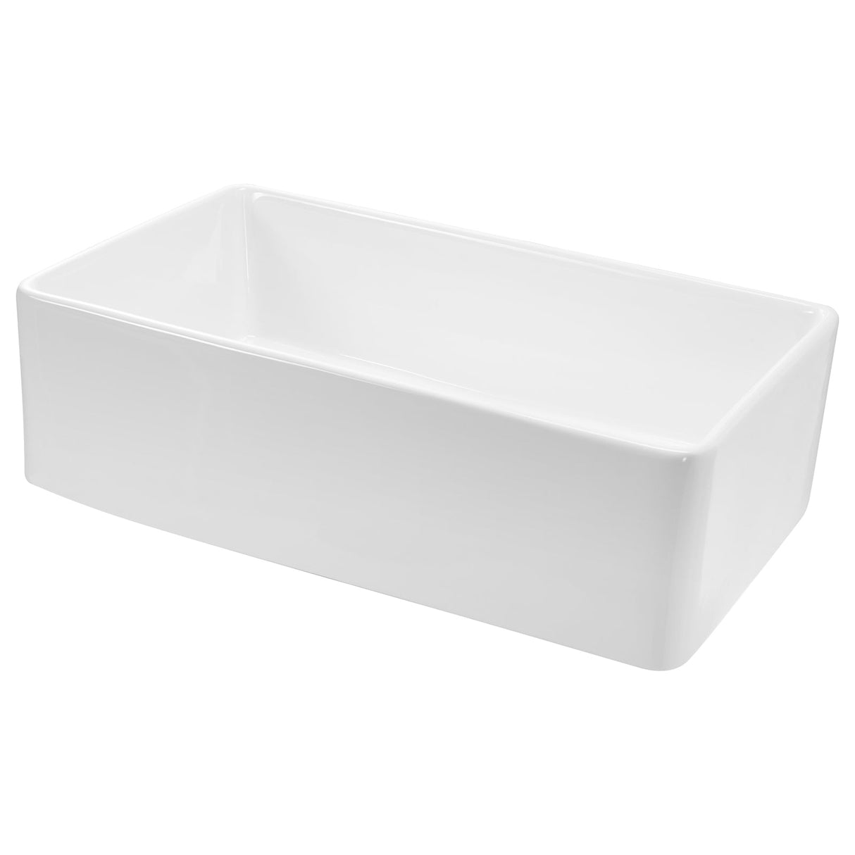 33.5x20 in Farmhouse Sink Undermount Kitchen Single Bowl Basin Fireclay