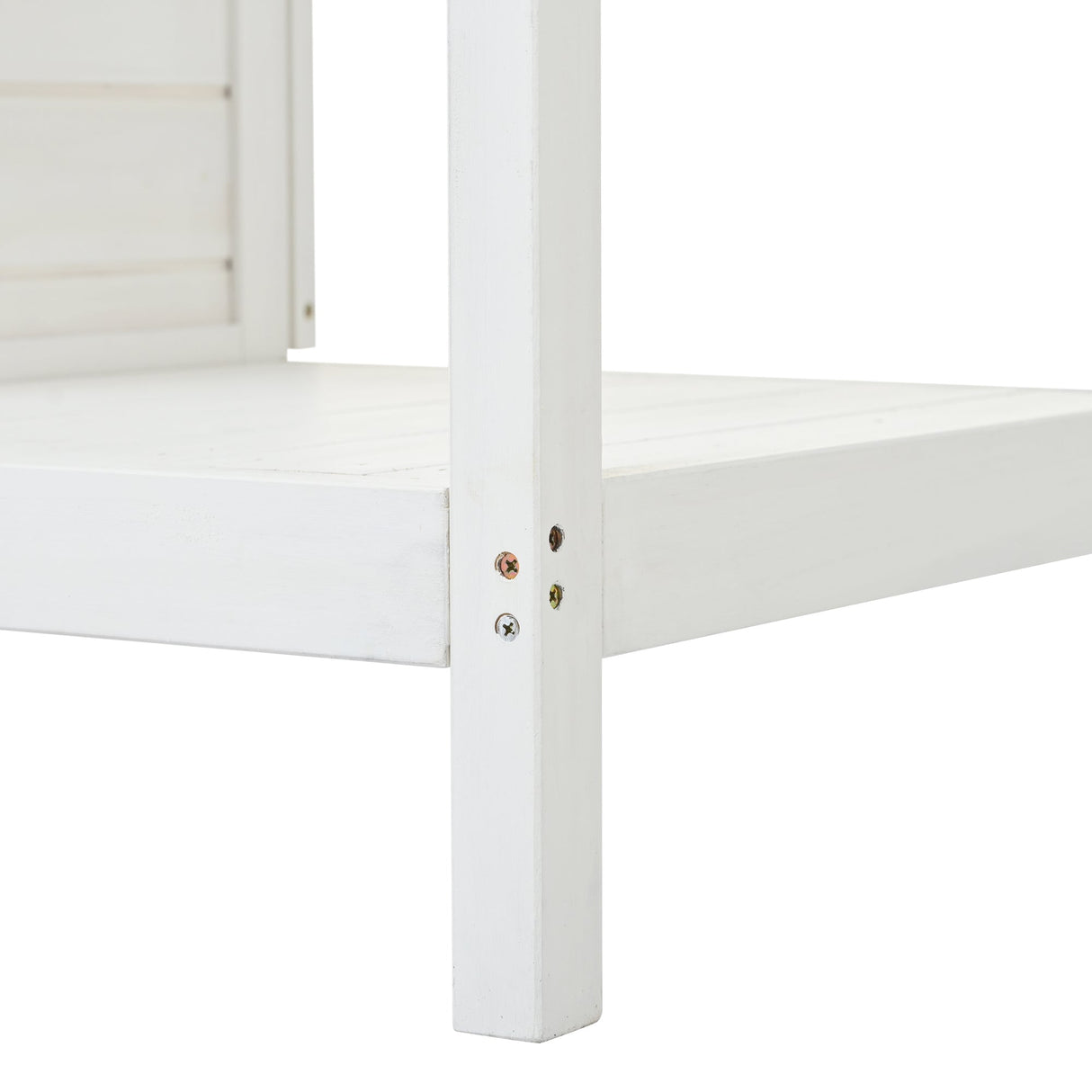 Topmax 66' Large Outdoor Farmhouse Wooden Potting Bench Table