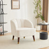 Upholstered Barrel Accent Chair