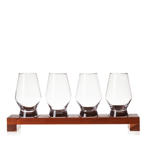 Raye Crystal Spirits Tasting Glass Flight Viski®