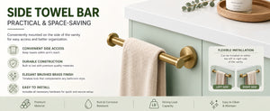 36 Inch Elegant Modern Bathroom Vanity with Sink