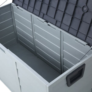 75 Gallon Resin Deck Box Storage Shed