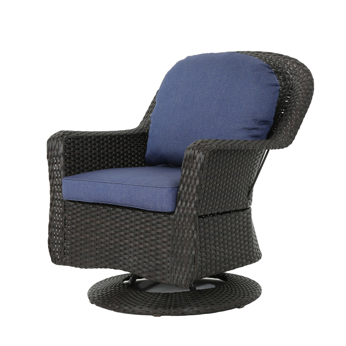Liam swivel club chair (set of 2) by christopher knight home