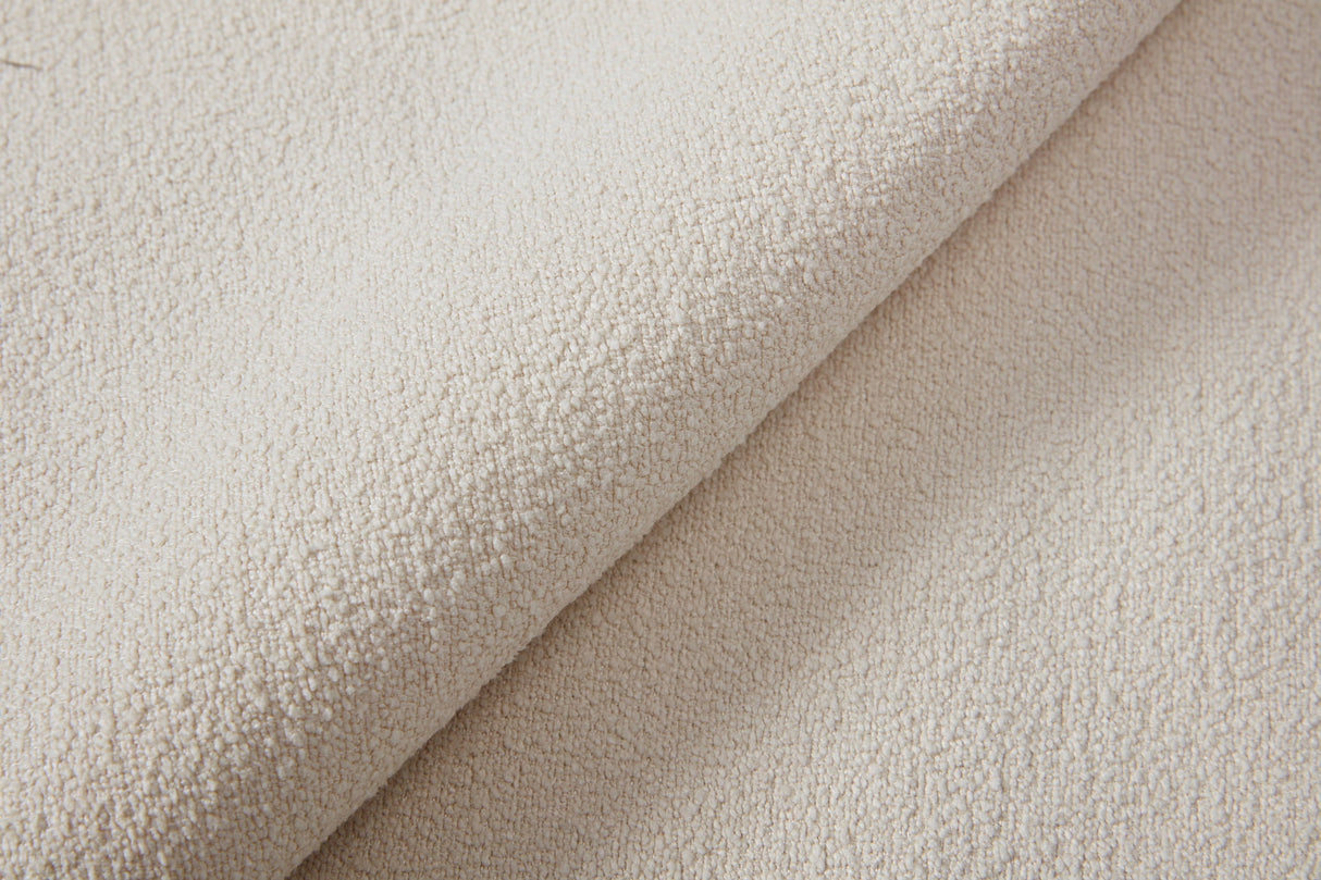 Harper Tall Headboard Upholstered Bed in Ivory Boucle, California King