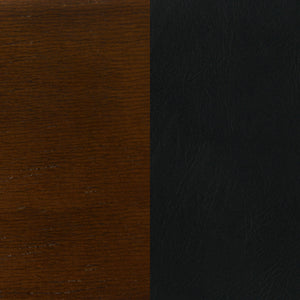 Swivel Stool With Swivel Base (Set of 2) - Black / Brown