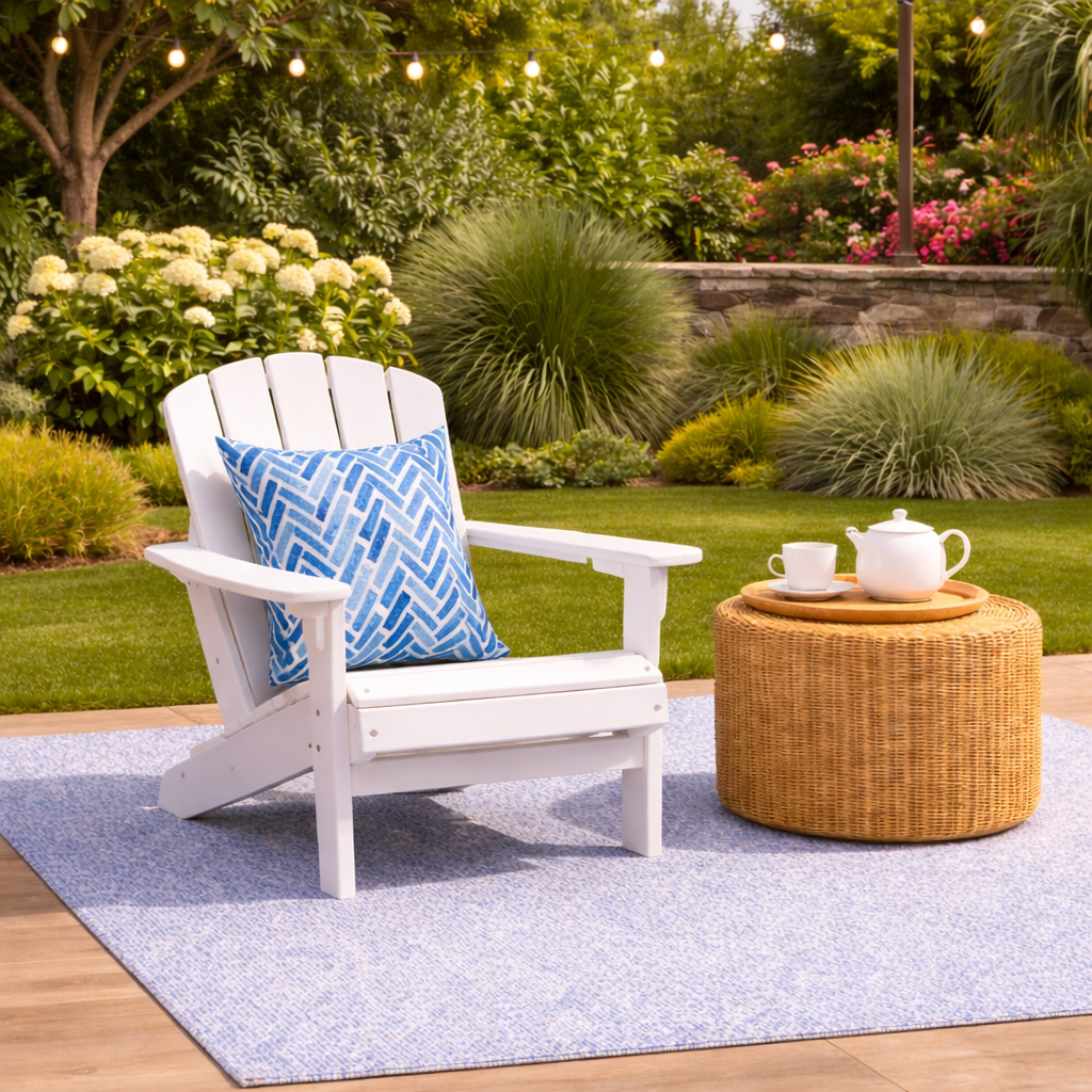 4 Pack Outdoor Pillow Covers - Water-Repellent Decorative Cushions