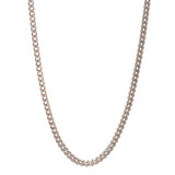 Invicta Jewelry Two-tone Stainless Steel 24" Franco Chain Necklace