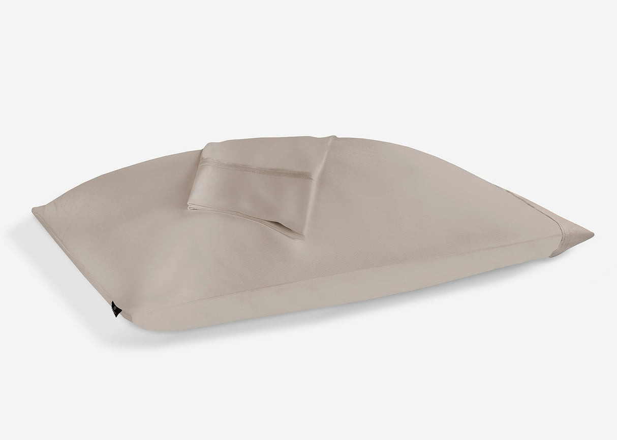 BedGear Dri-Tec King Pillowcase Set, Beige