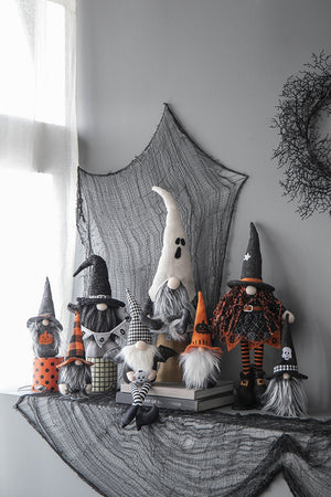 Grand Ghost Gnome With Striped Limbs