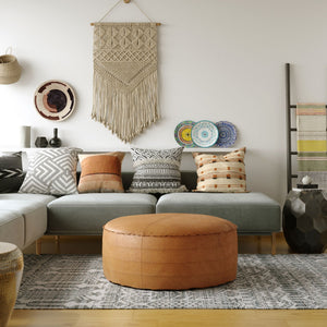 Brody - Round Pouf