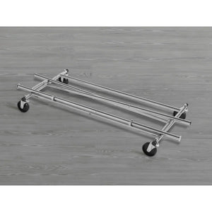 Adjustable & Rolling Commercial Grade Foldable Garment Rack