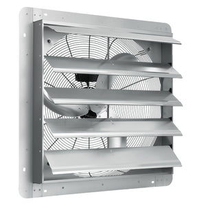24'' Shutter Exhaust Fan with High-Speed 3320 CFM Airflow