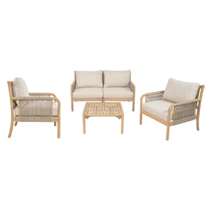 Casper Outdoor 5-Pieces Chat Set