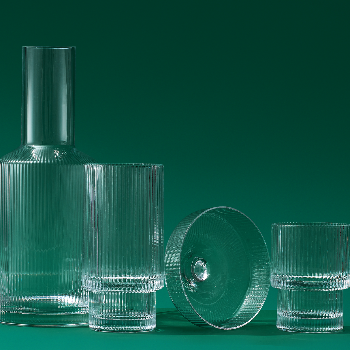 Como Highball Glassware, Set of 4