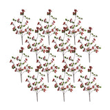 Boxwood-berry-twig-spray-(set-of-12)-Artificial-Flowering-Plants